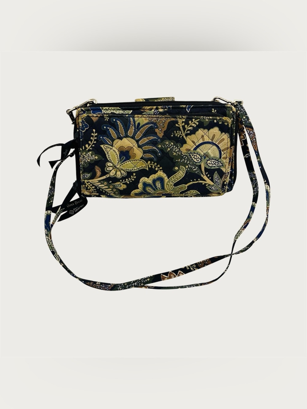 Vera Bradley Women's Iconic Deluxe All Together Crossbody, Signature Cotton